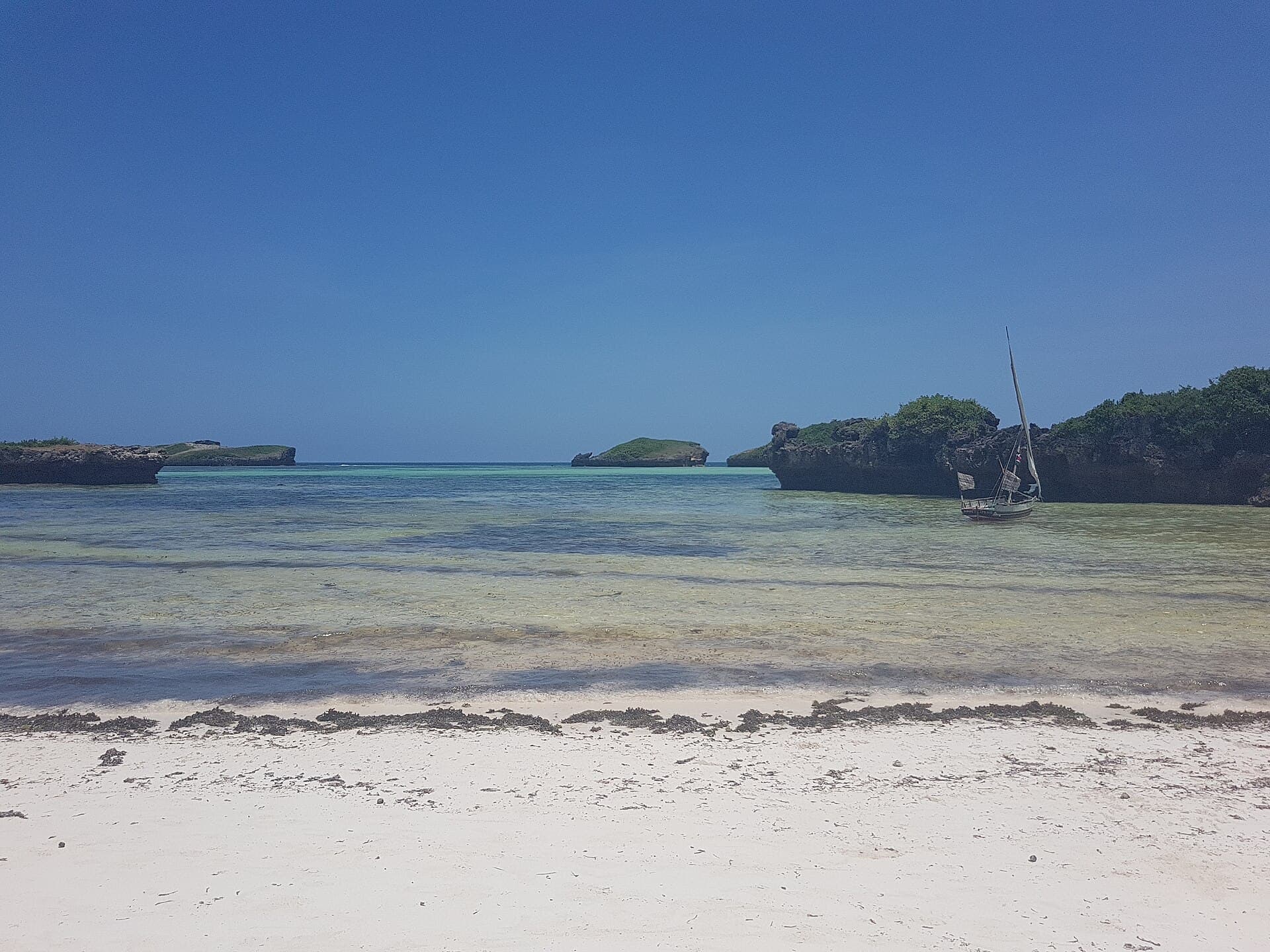 Watamu beach and coastal waters, Kenya